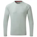 GILL Men's UV Tec Long Sleeve Medium Grey Crew Neck Tee (UV011G) - Gill