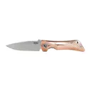 Zac Brown's Southern Grind Spider Monkey, Folding Knife, 3.25" Drop Point, Copper Handle, CPM S35VN Stainless Steel, Satin Blade, Silver SG06030014 - Zac Brown's Southern Grind