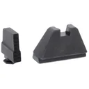 AMERIGLO Glock 5XL Tall Sight Set (Fits all Glock models) Black Serrated .407 FRONT, Flat Black .507 REAR (GL-507) - Ameriglo