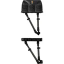 TIGHTSPOT QUIVER Pivot 5 Arrow 2 Piece Quiver Lite Black Left Hand (TSQPBLK-L) - Tightspot Quiver