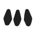 RIPCORD Rest Launcher Felt Pad Black, Ripcord Moleskin - 3 Pack (RCRLFPB) - Rip Cord Rest