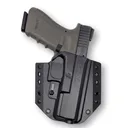 BRAVO CONCEALMENT BCA 3.0 Black Right Hand OWB Holster For Glock 17, 22, 31 (BC10-1002) - Bravo Concealment