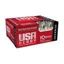 WINCHESTER AMMO USA Ready 10mm Auto HEX-VENT HP 170Gr 20rd Handgun Ammo (RED10HP) - Winchester Ammo