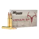 SIG SAUER Venari Soft Point 30-06 Sprg, 165 Grain Box/20 Rifle Ammo (V3006SP165-20) - Sig Sauer