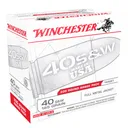 WINCHESTER USA 40SW 165Gr FMJ 200/600 Handgun Ammo (USA40W) - Winchester Ammo