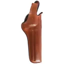 BIANCHI 5BHL Thumbsnap Tan Belt Holster For Colt/S&W Revolvers with 6.5" Barrels (10323) - Bianchi