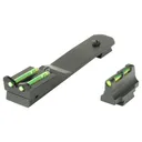 Hi-Viz Litewave, Front & Rear Sight Set, Fits Henry Rifles, Front Sight Includes Green Red And White Litepipes, Rear Sight Includes Two Non-Replaceable Green Litepipes HHVS500 - HIVIZ