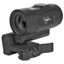 Trijicon MRO HD Magnifier, Black, 3X Magnifier With Adjustable Height Quick Release, Flip to Side Mount MAG-C-2600001 - Trijicon