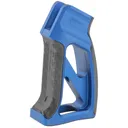 Fortis Manufacturing, Inc. Torque, Pistol Grip, with Carbon Fiber, Fits AR Rifles, Anodized Blue Finish TOR-PG-CF-BLU - Fortis Manufacturing