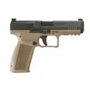 CANIK METE SFT 9mm 4.46in 10rd Black/FDE Semi-Automatic Pistol (HG6652-N) - Canik