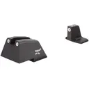 TRIJICON Night Sight Suppressor Set With White Front/White Rear & Green Lamps For H&K .45C/P30/VP9 (HK210-C-600949) - Trijicon
