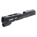 RIVAL ARMS Black QPQ Steel Precision Slide With Ports for Glock 43/43X (RARA10G306A) - Rival Arms