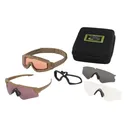 OAKLEY SI Ballistic M Frame Alpha Array Operator Kit Square Case Terrain Tan Eyewear (OO9296-1144) - Oakley