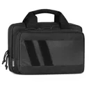 SAVIOR EQUIPMENT Specialist Series Obsidian Black Soft Double Pistol Bag (HC-DGSPORT-WS-BK) - Savior Equipment