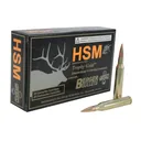 HSM Trophy Gold 25-06 Remington Boat Tail Hollow Point 115gr 20rd Rifle Ammo (BER2506115VL) - Hsm