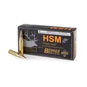 HSM Trophy Gold 270 Winchester Boat Tail Hollow Point 150gr 20rd Rifle Ammo (BER270150VLD) - Hsm