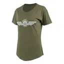 BERETTA Women's Dea Wings Heather Military Green T-Shirt (TS110T189007AU) - Beretta