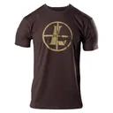 LEUPOLD Distressed Reticle Espresso Heather XL Tee Shirt (181850) - Leupold