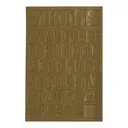 VIKTOS Moralphabet Coyote OSFA Hook and Loop Letters (2000103) - VIKTOS