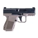 CANIK Mete MC9 9mm 3.18in 12rd/15rd Black/FDE Semi-Automatic Pistol (HG7620BD-N) - Canik