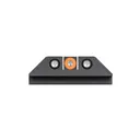 NIGHT FISION Glock 17/19/34 Orange Front Ring and Black Rear Rings Night Sight Set (GLK-001-003-OGZG) - Night Fision