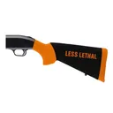 HOGUE 12Ga Less Lethal Orange OverMolded Shotgun Stock with Forend For Mossberg 500 (05042) - Hogue