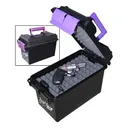 MTM Handgun Conceal Carry Black and Purple Case (HCC-25) - MTM Case-gard