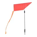 MTM Red Wind Reader Shooting Range Flag (WRF) - MTM Case-gard