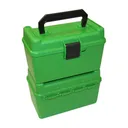 MTM 50 Round 25-06 30-06 270 Win Green Deluxe Ammo Box (H50-RL-10) - MTM Case-gard
