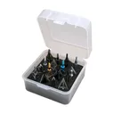 MTM 16pcs Fixed/Mech Clear Broadhead Box (BH16) - MTM Case-gard