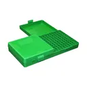 MTM 200 Round Flip-Top 9mm 380 ACP Green Ammo Box (P200-9-10) - Mtm