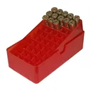 MTM 50 Round Square Hole 41 - 44 Red Slip-Top Ammo Box (E50-45-29) - MTM Case-gard