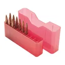 MTM 20 Round WSM 45-70 to 30-30 Clear Red Slip-Top Ammo Box (J-20-MLD-29) - MTM Case-gard
