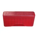 MTM 20 Round 223 Rem 204 Ruger 222 Rem Mag Clear Red Slip-Top Ammo Box (J-20-XS-29) - MTM Case-gard