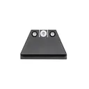 NIGHT FISION Suppressor Height Glock 17/19/34 White Front Ring Black Rear Rings Night Sight Set (GLK-004-003-WGZG) - Night Fision