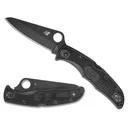 SPYDERCO Pacific Salt 2 3.78in H-2 Black Plain Blade Black FRN Handle Folding Knife (C91PBBK2) - Spyderco