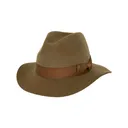 OUTBACK TRADING Classic Oak Brown Wool Hat (1166-BRN) - Outback Trading