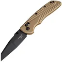 HOGUE Deka 3.25in ABLE Lock Modified Wharncliffe Flat Dark Earth Folding Knife (24367) - Hogue