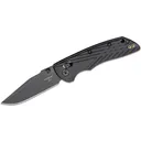 HOGUE Deka 3.25in ABLE Lock Clip Point Polymer Frame Black Folding Knife (24376) - Hogue