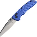 HOGUE Deka 3.25in ABLE Lock Modified Wharncliffe Tumbled Blue Folding Knife (24363) - Hogue