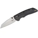 HOGUE Deka 3.25in ABLE Lock Modified Wharncliffe Tumbled Black Folding Knife (24369) - Hogue