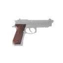 BERETTA 92 Full Size Black Cherry G10 Grips (BER-006-C-R) - Beretta