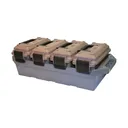 MTM 30 Cal Dark Earth and Army Green 4-Can Ammo Crate (AC4C) - MTM Case-gard