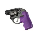 HOGUE Ruger LCR Finger Groove Purple Rubber Tamer Cushion Grip (78026) - Hogue