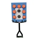 MTM Jammit Stand With Target Backer And Bird Board Clips Blue/Black Target System (JMTBB) - MTM Case-gard