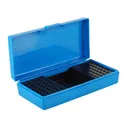MTM 22 Long Rifle Rimfire Competition 100 Round Blue Ammo Box (SB-200-20) - MTM Case-gard