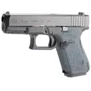 HOGUE Wrapter Grit Adhesive Black Grip For Glock 19/19MOS/44 Small Frame Compact Generation 5 Small Backstrap (17279) - Hogue