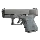 HOGUE Wrapter Grit Adhesive Black Grip For Glock 26/27/33/39 Small Frame Sub-Compact Generation 3 (18639) - Hogue