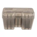 MTM Flip-Top 375 Rem UM 416 Rig 22 Round Clear Smoke Ammo Box (RF22-LM-41) - Mtm