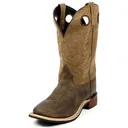 SMOKY MOUNTAIN BOOTS Mens Timber Western Brown Distress Leather Boots (4052) - Smoky Mountain Boots